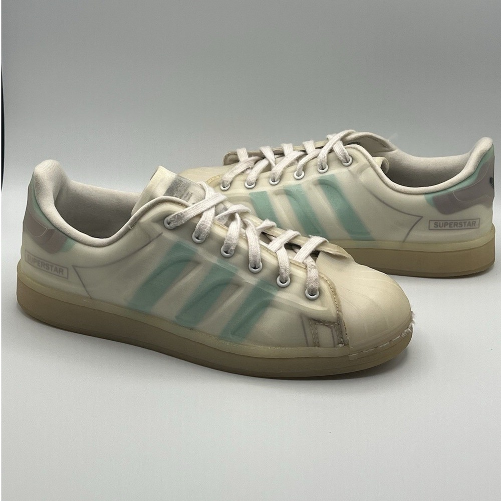 Adidas Superstar Future Clear Shell Toe - Youth Size 6.5‎ Women's Size 8